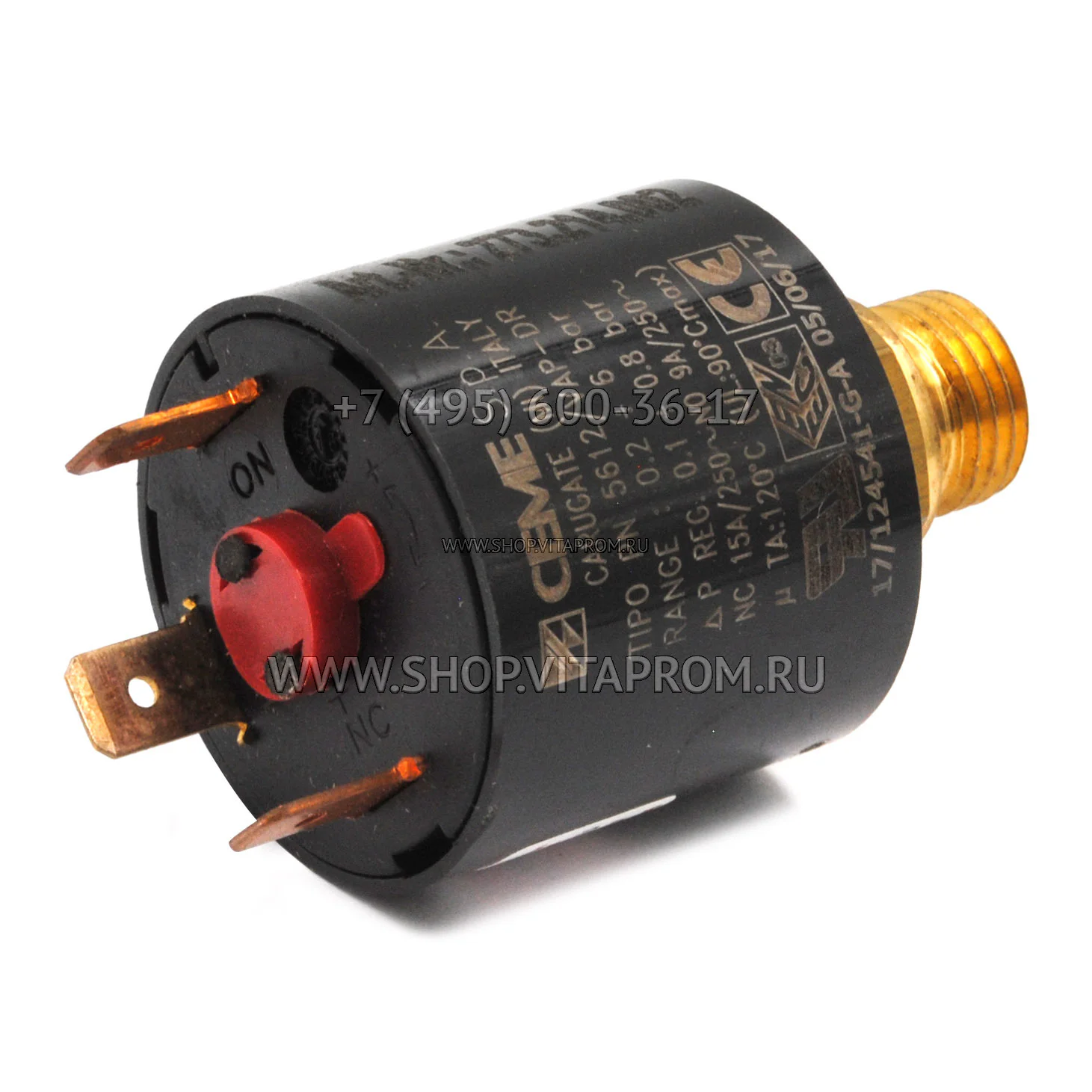 Датчик-реле давления Ceme PN5612/VAP-DR Датчик-реле давления Ceme PN5612/VAP-DR