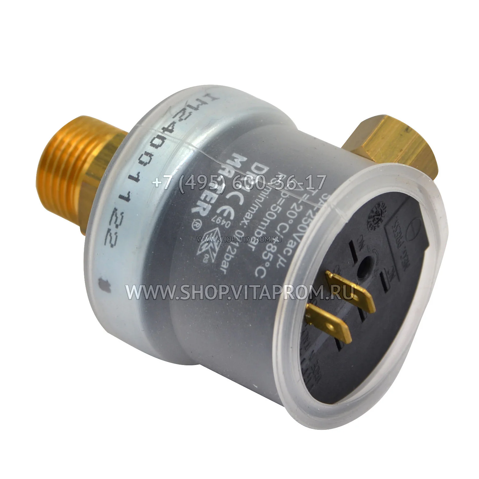 Датчик-реле давления Ma-Ter DR1 (type 2), D12A01BA005001