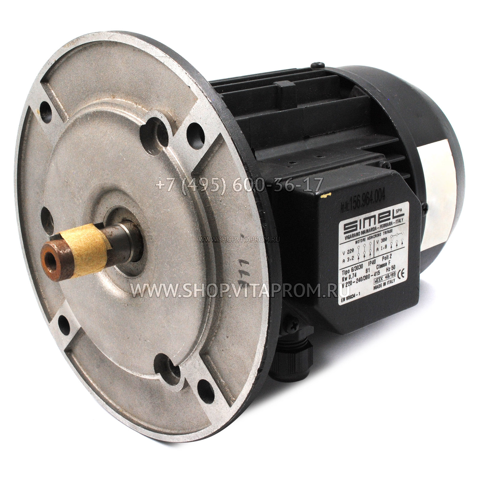 Электродвигатель Baltur 6/3030 Simel 0005010059 Kw 0,74 S1 V220-240/380-415 Hz50 Class F Электродвигатель Baltur 6/3030 Simel 0005010059 Kw 0,74 S1 V220-240/380-415 Hz50 Class F